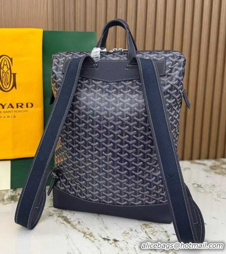 Super Quality Goyard Cisalpin Original Backpack 8039 Navy Blue