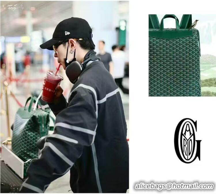 Well Crafted Goyard Cisalpin Original Backpack 8039 Green