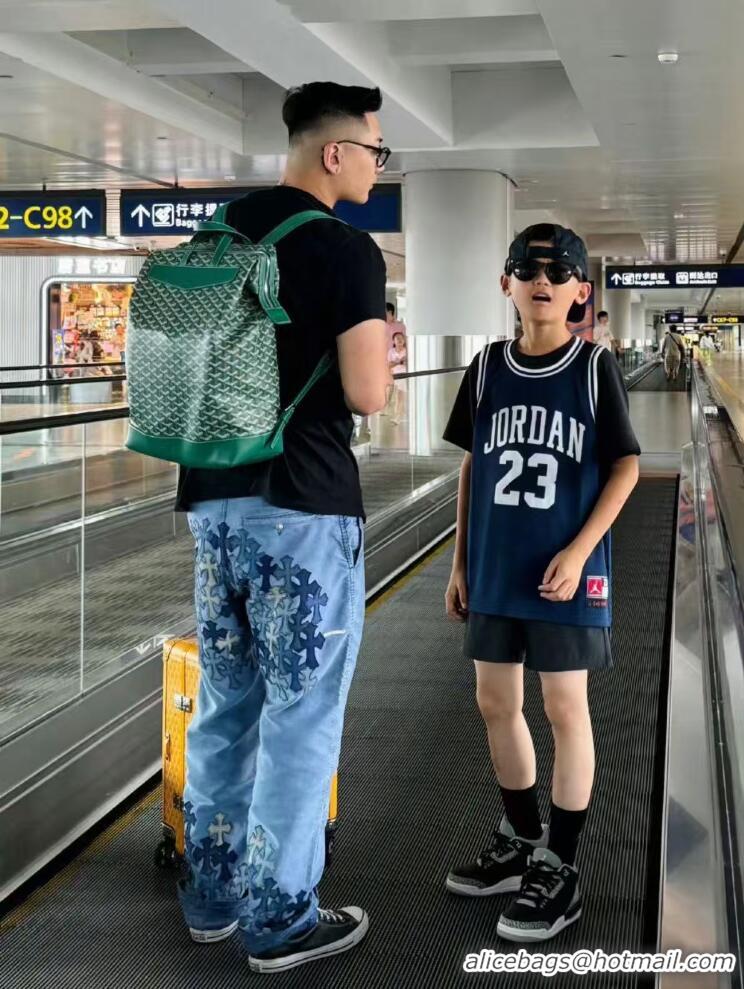 Well Crafted Goyard Cisalpin Original Backpack 8039 Green