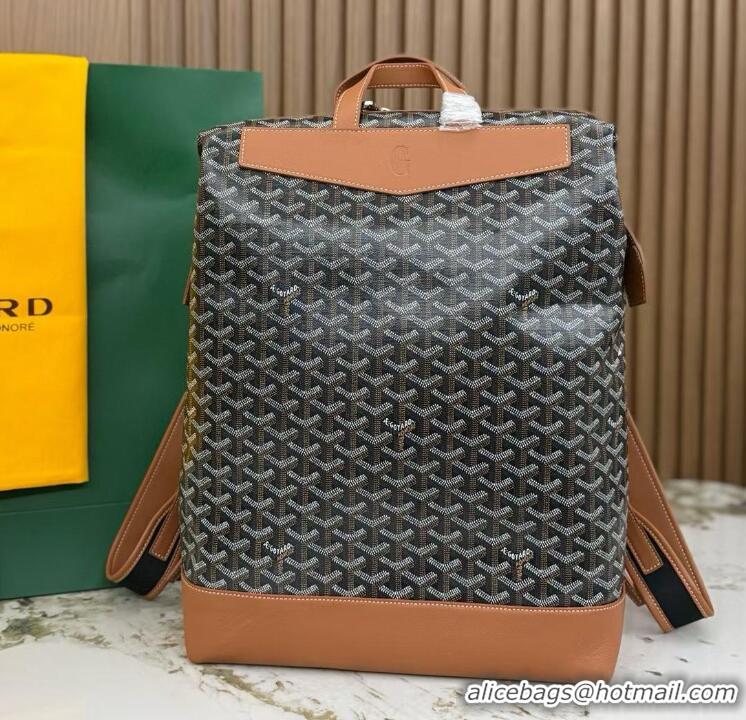 Shop Cheap Goyard Cisalpin Original Backpack 8039 Black And Tan