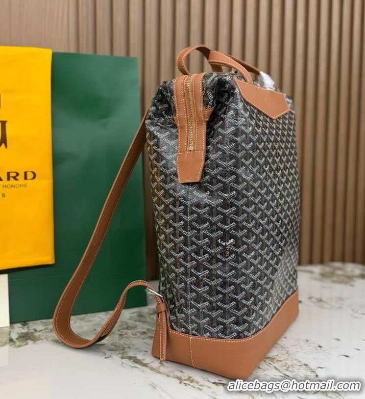 Shop Cheap Goyard Cisalpin Original Backpack 8039 Black And Tan