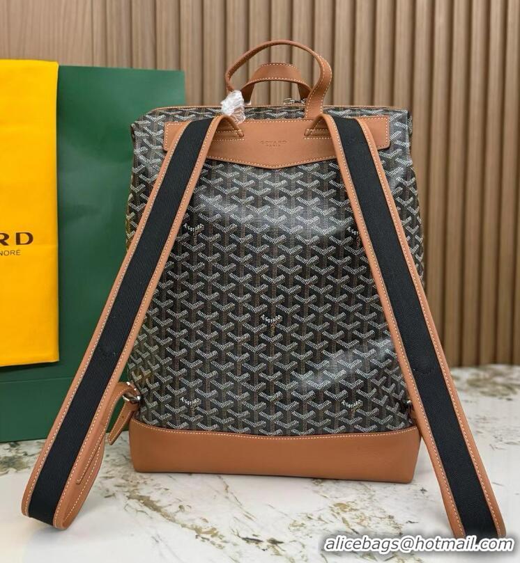 Shop Cheap Goyard Cisalpin Original Backpack 8039 Black And Tan