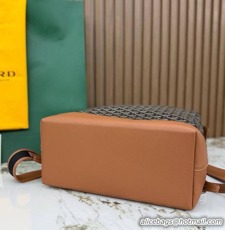 Shop Cheap Goyard Cisalpin Original Backpack 8039 Black And Tan