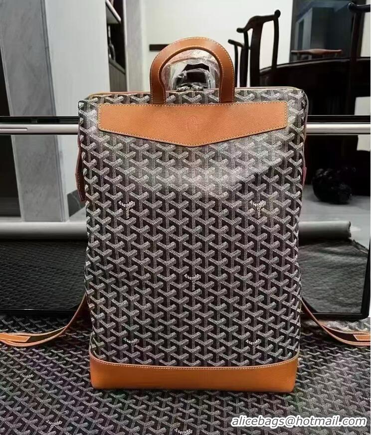 Shop Cheap Goyard Cisalpin Original Backpack 8039 Black And Tan