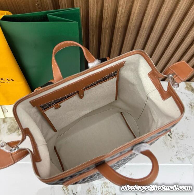 Shop Cheap Goyard Cisalpin Original Backpack 8039 Black And Tan