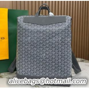 Grade Design Goyard Cisalpin Original Backpack 8039 Dark Grey