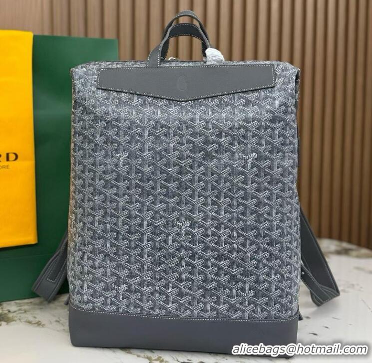 Grade Design Goyard Cisalpin Original Backpack 8039 Dark Grey