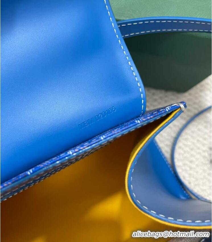 Grade Quality Goyard Original Saigon Tote Bag With Strap PM 8942 Light Blue