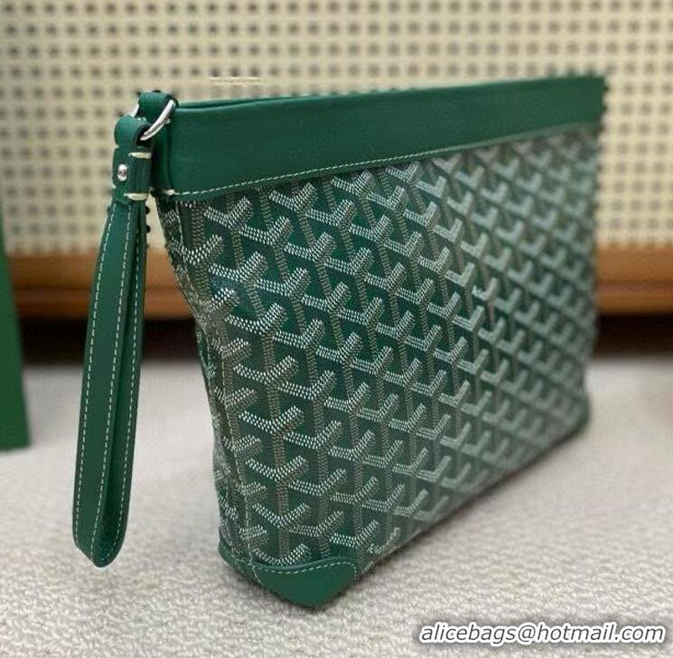 Famous Brand Goyard Original Conti Clutch Bag 8811 Green