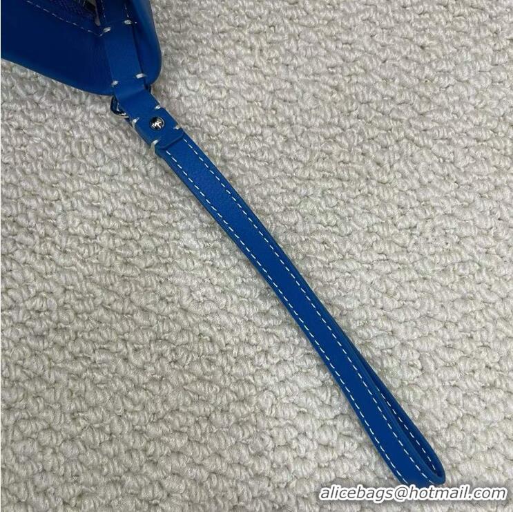 Luxury Discount Goyard Original Conti Clutch Bag 8811 Light Blue