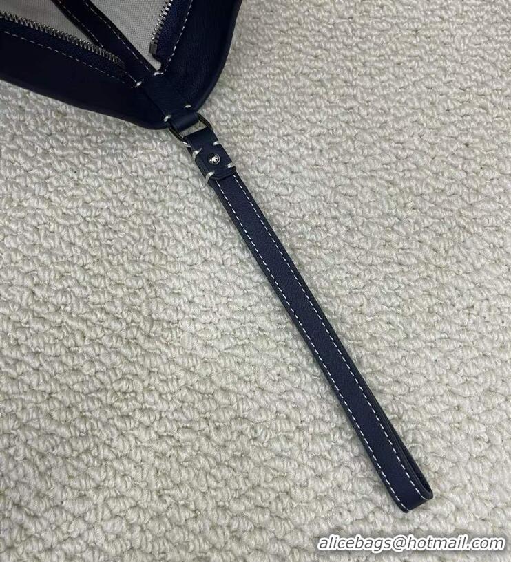 Top Design Goyard Original Conti Clutch Bag 8811 Navy Blue