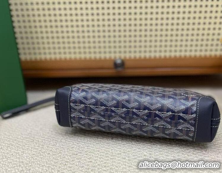Top Design Goyard Original Conti Clutch Bag 8811 Navy Blue