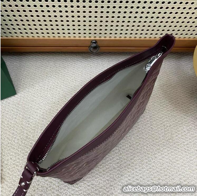 Traditional Discount Goyard Original Conti Clutch Bag 8811 Burgundy