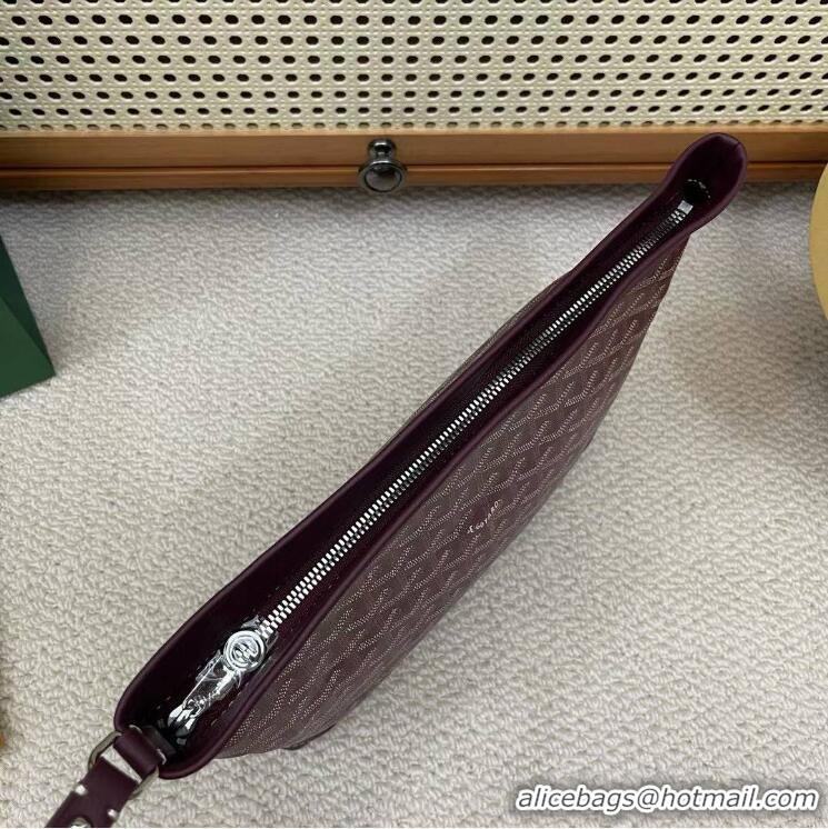 Traditional Discount Goyard Original Conti Clutch Bag 8811 Burgundy
