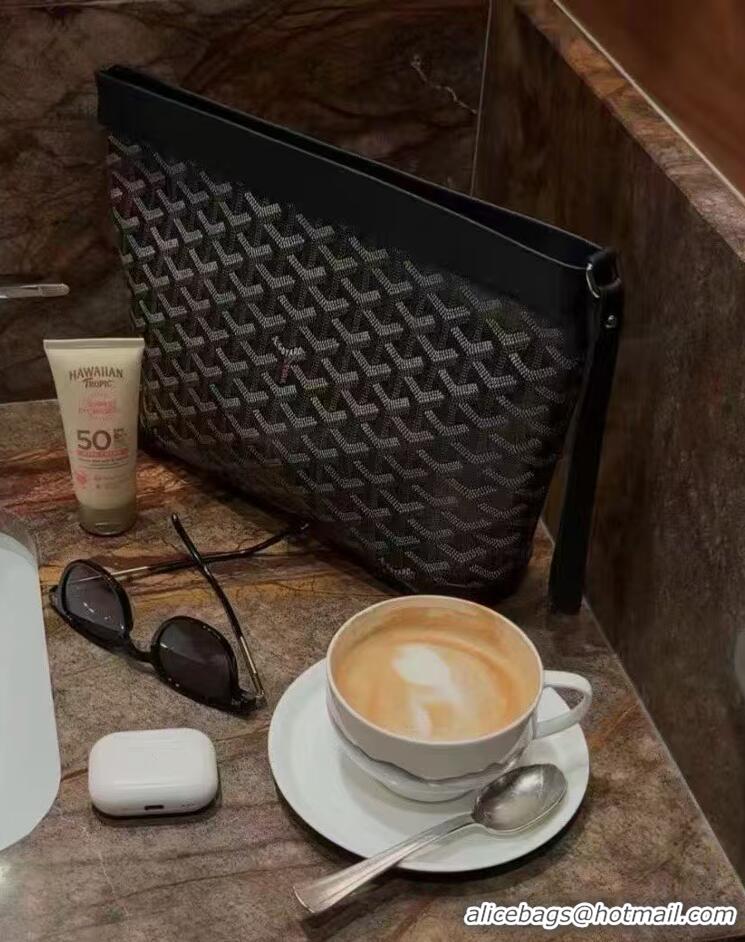 Good Quality Goyard Original Conti Clutch Bag 8811 Black