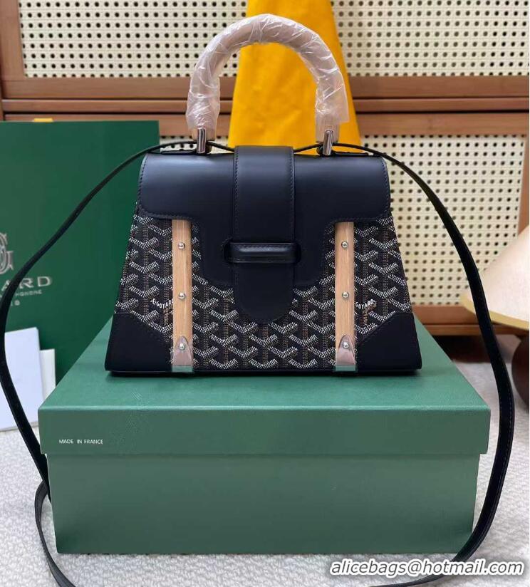 Grade Quality Goyard Original Saigon Tote Bag With Strap PM 8942 Black