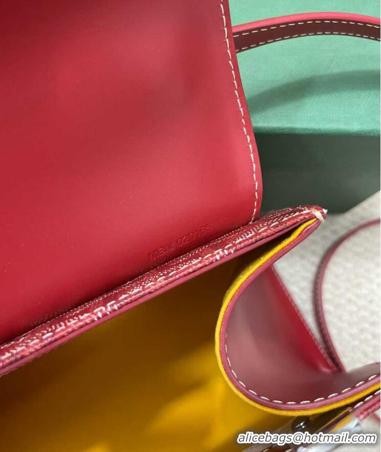 Discount Goyard Original Saigon Tote Bag With Strap PM 8942 Red
