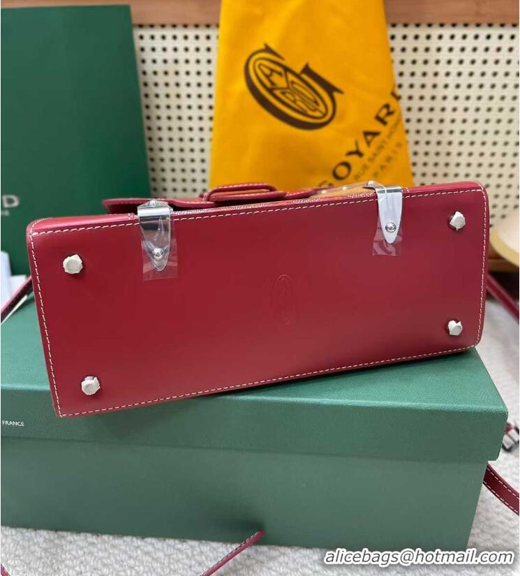 Discount Goyard Original Saigon Tote Bag With Strap PM 8942 Red