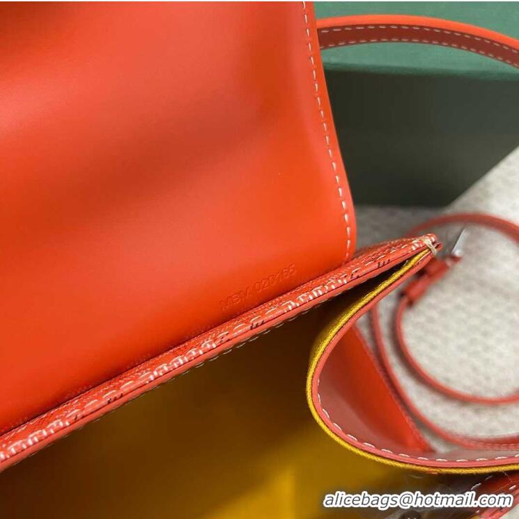 Low Cost Goyard Original Saigon Tote Bag With Strap PM 8942 Orange
