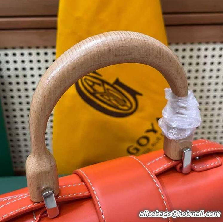Low Cost Goyard Original Saigon Tote Bag With Strap PM 8942 Orange