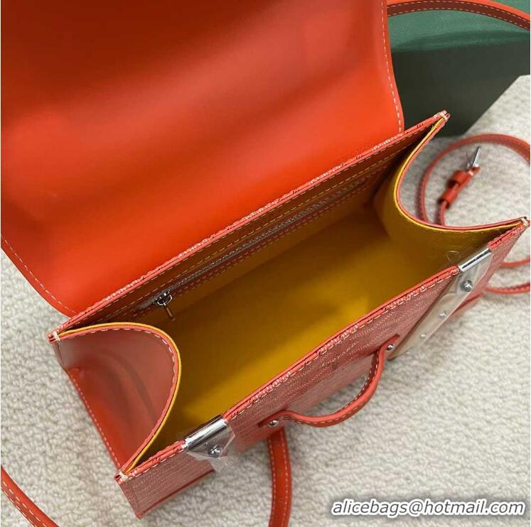 Low Cost Goyard Original Saigon Tote Bag With Strap PM 8942 Orange