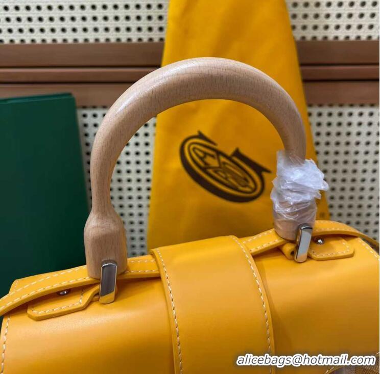 Low Cost Goyard Original Saigon Tote Bag With Strap PM 8942 Yellow