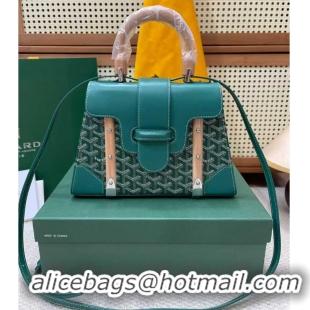 Buy Discount Goyard Original Saigon Tote Bag With Strap PM 8942 Green