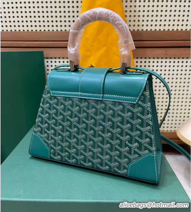 Buy Discount Goyard Original Saigon Tote Bag With Strap PM 8942 Green
