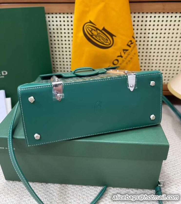 Buy Discount Goyard Original Saigon Tote Bag With Strap PM 8942 Green