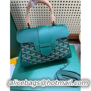 Low Price Goyard Original Saigon Tote Bag With Strap Mini 8942 Green