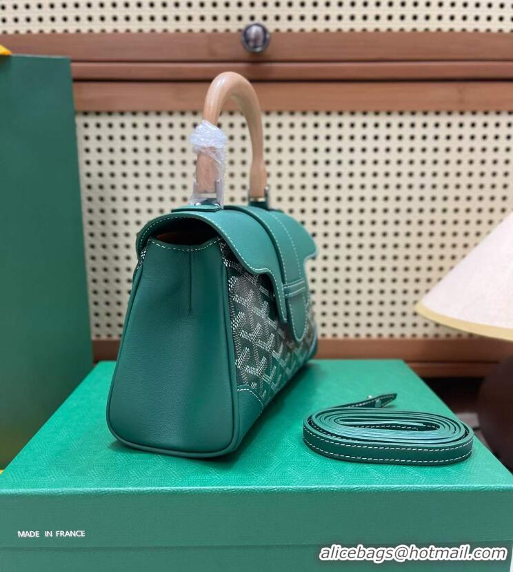 Low Price Goyard Original Saigon Tote Bag With Strap Mini 8942 Green