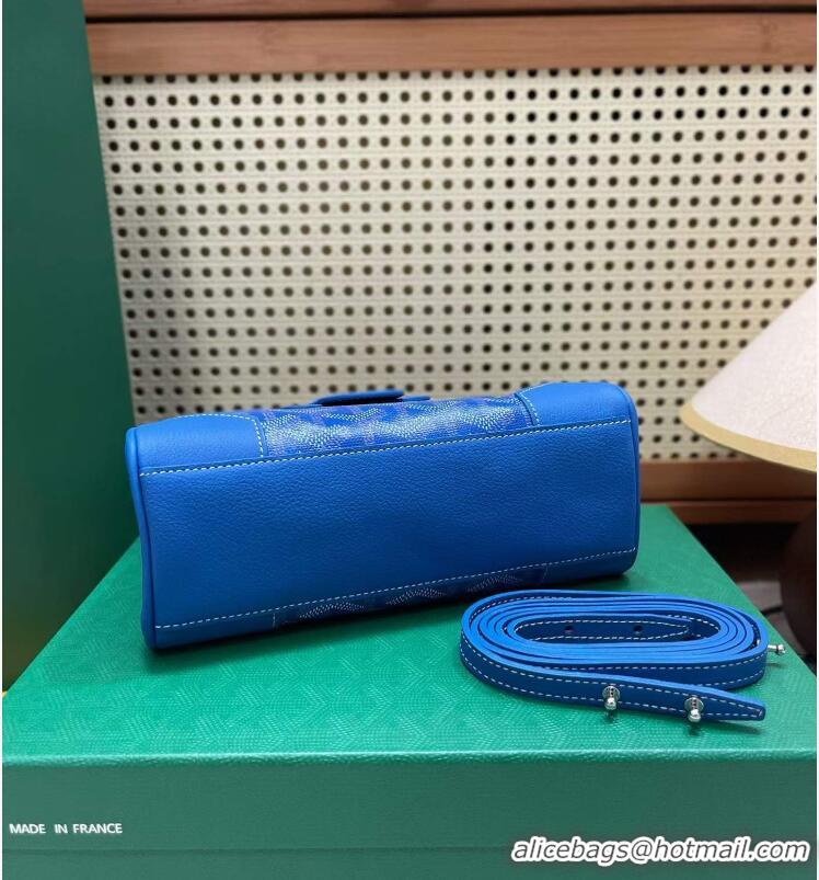 Well Crafted Goyard Original Saigon Tote Bag With Strap Mini 8942 Light Blue