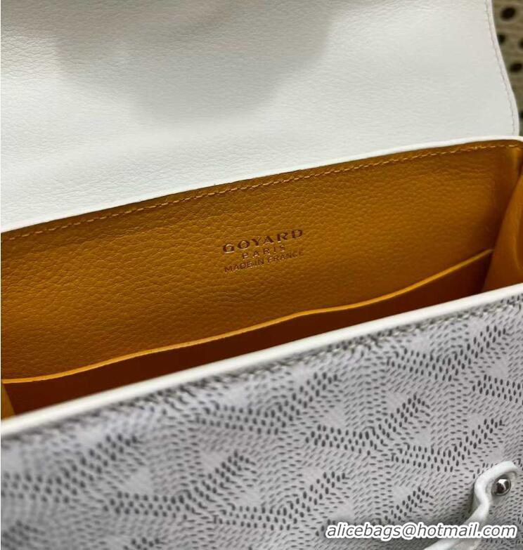 Promotional Goyard Original Saigon Tote Bag With Strap Mini 8942 White