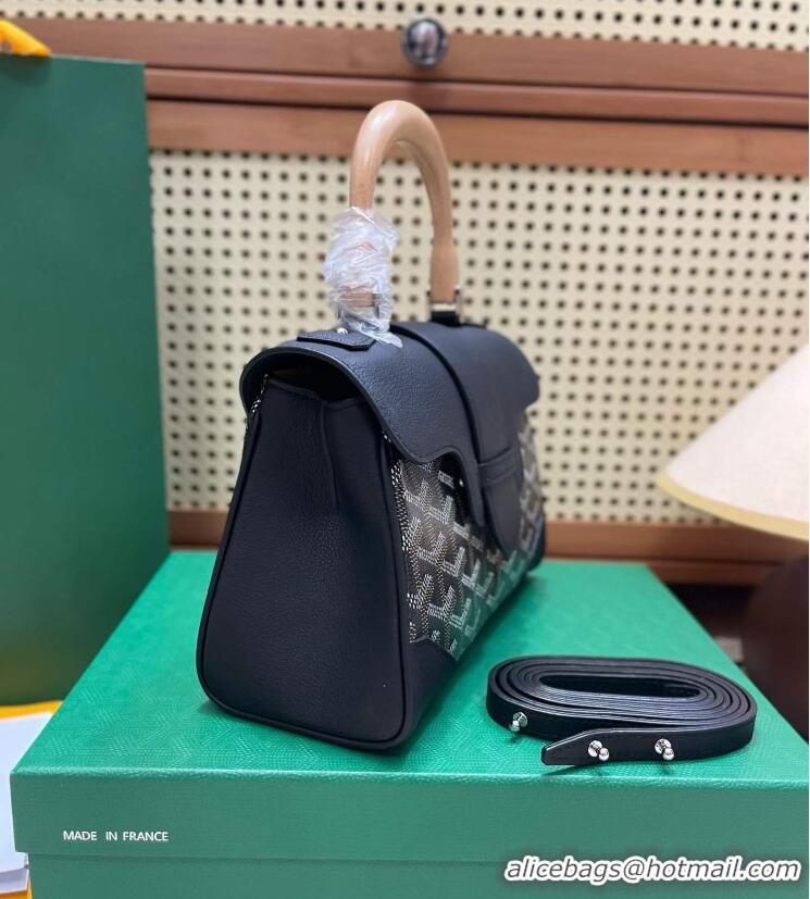 Most Popular Goyard Original Saigon Tote Bag With Strap Mini 8942 Black
