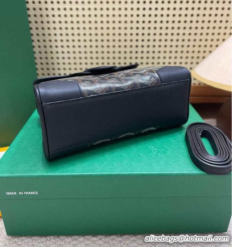 Most Popular Goyard Original Saigon Tote Bag With Strap Mini 8942 Black