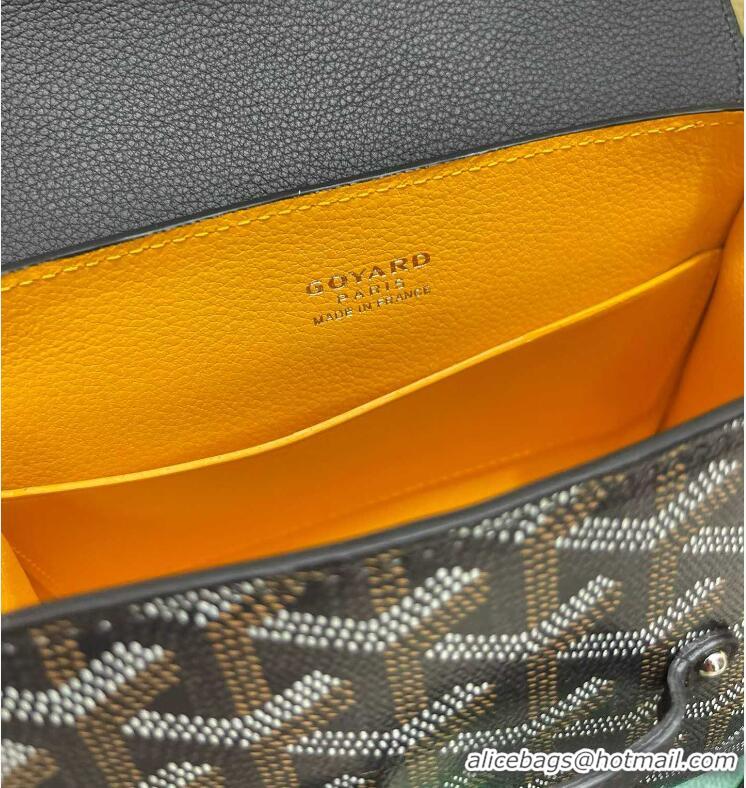 Most Popular Goyard Original Saigon Tote Bag With Strap Mini 8942 Black