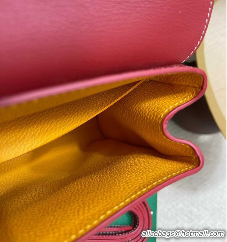 Top Quality Goyard Original Saigon Tote Bag With Strap Mini 8942 Red