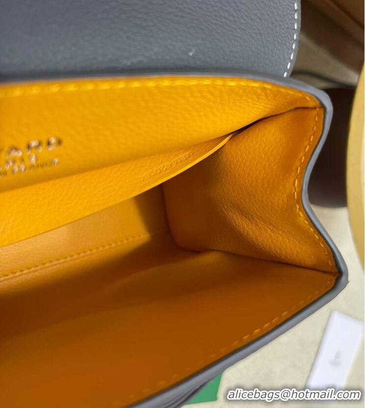 2017 New Goyard Original Saigon Tote Bag With Strap Mini 8942 Dark Grey