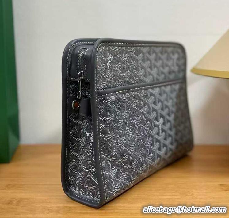 Buy Cheapest Goyard Toiletry Bag G8906 Dark Grey