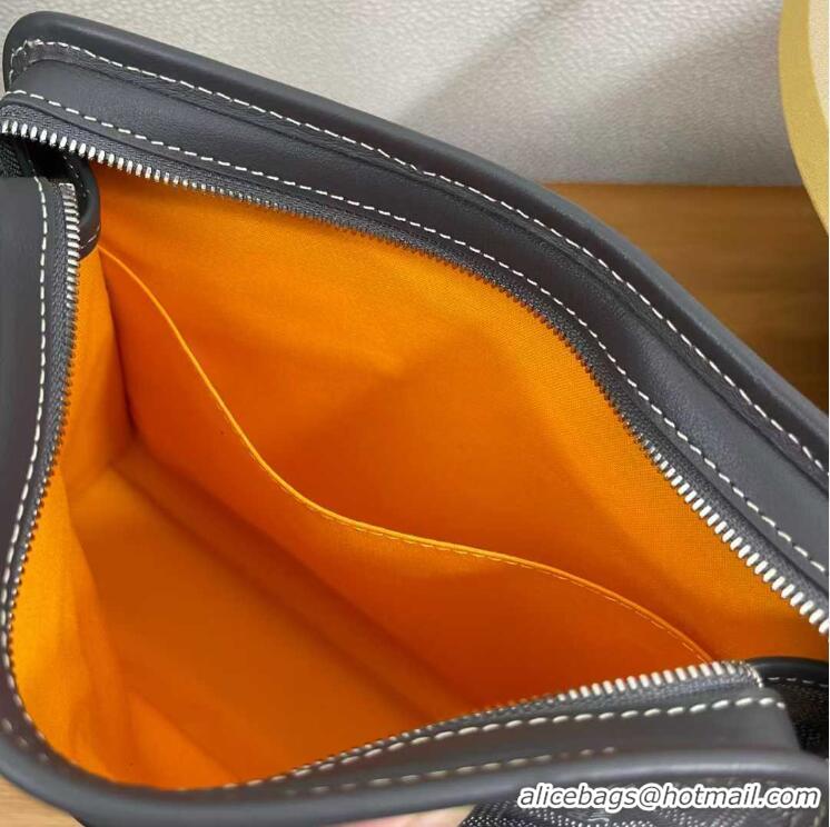 Buy Cheapest Goyard Toiletry Bag G8906 Dark Grey