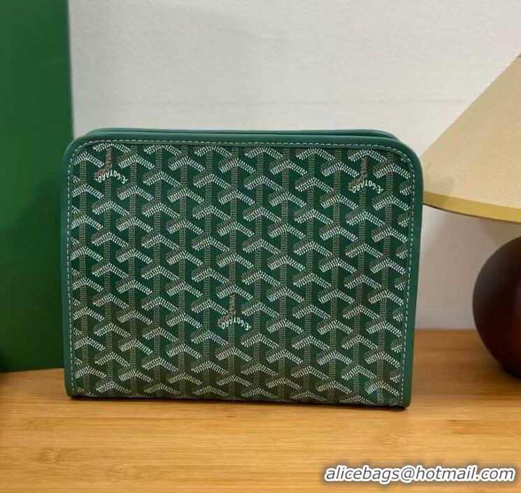 Free Shipping Discount Goyard Toiletry Bag G8906 Green