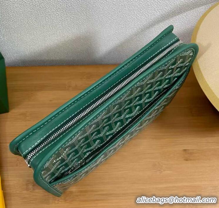 Free Shipping Discount Goyard Toiletry Bag G8906 Green