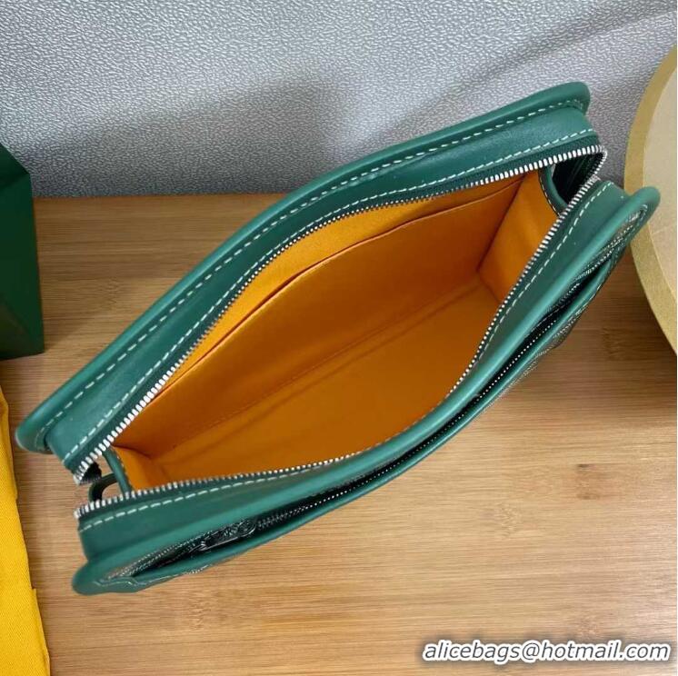 Free Shipping Discount Goyard Toiletry Bag G8906 Green