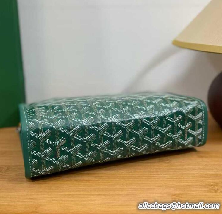 Free Shipping Discount Goyard Toiletry Bag G8906 Green