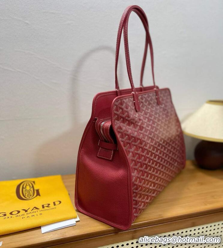 Top Quality Goyard Original Sac Hardy Tote Bag 8955 Red