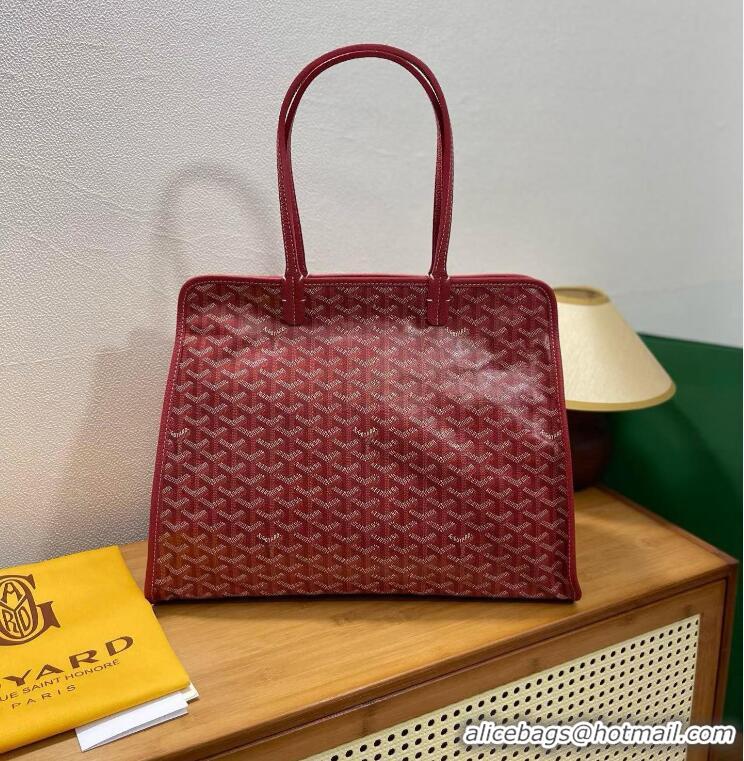 Top Quality Goyard Original Sac Hardy Tote Bag 8955 Red