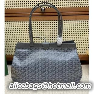 Most Popular Goyard Original Bellechasse Tote Bag 8959 Dark Grey