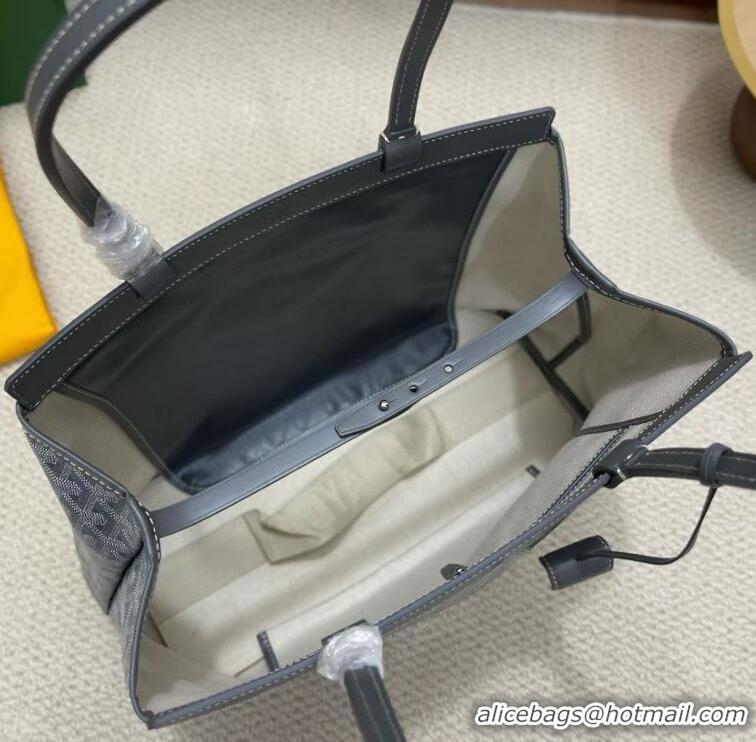 Most Popular Goyard Original Bellechasse Tote Bag 8959 Dark Grey