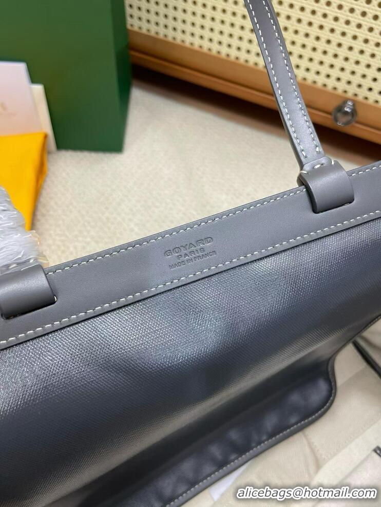 Most Popular Goyard Original Bellechasse Tote Bag 8959 Dark Grey