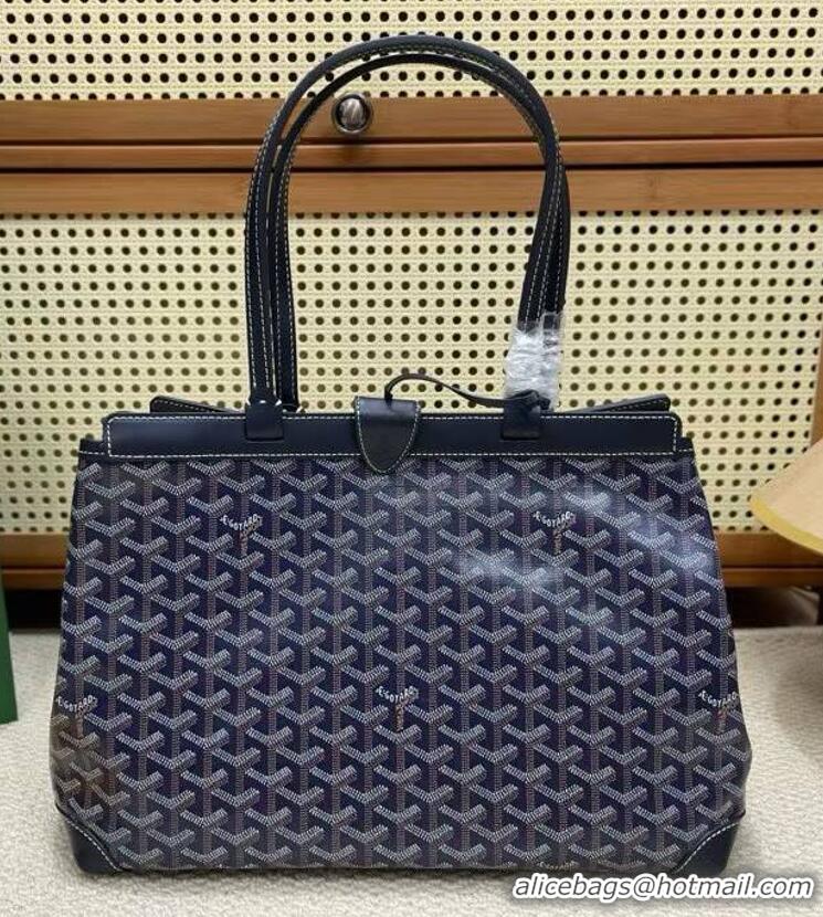 Buy Inexpensive Goyard Original Bellechasse Tote Bag 8959 Navy Blue